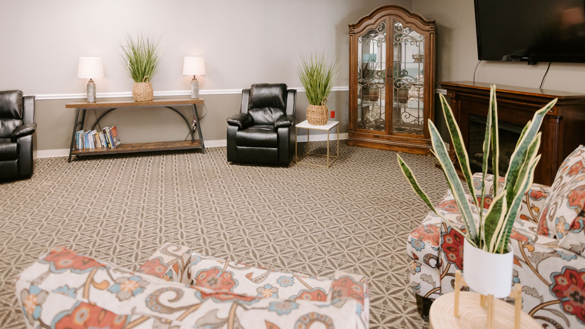 Living Area at Conway Healthcare and Rehabilitation Center